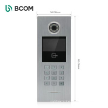 IP SIP touch screen 7 inch Professional apartment building video intercom